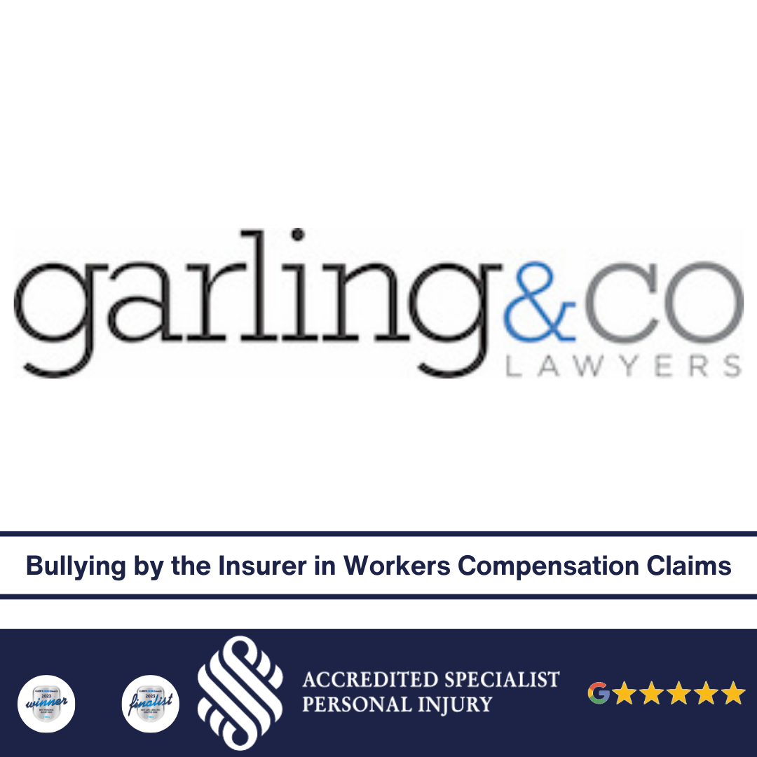 garling and co award winning personal injury lawyers bullying insurer