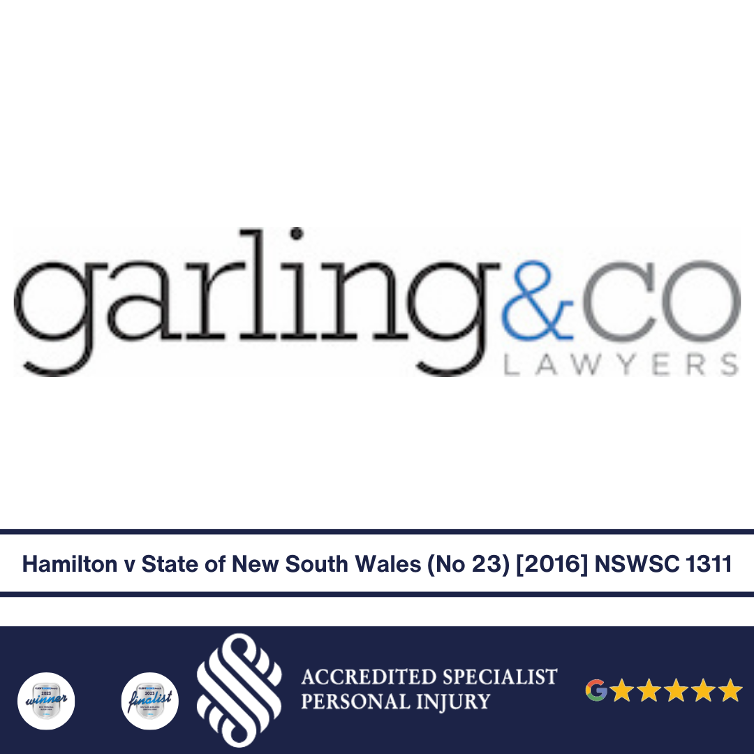 Garling and Co award winning personal injury lawyer police assult