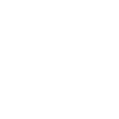 A white chef hat icon on a black background.
