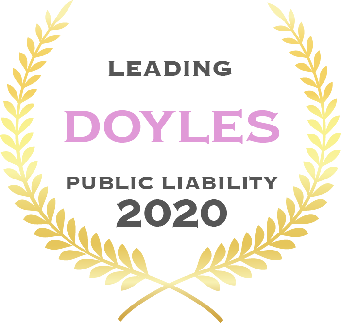 Leading Doyles Public Liability Award 2020