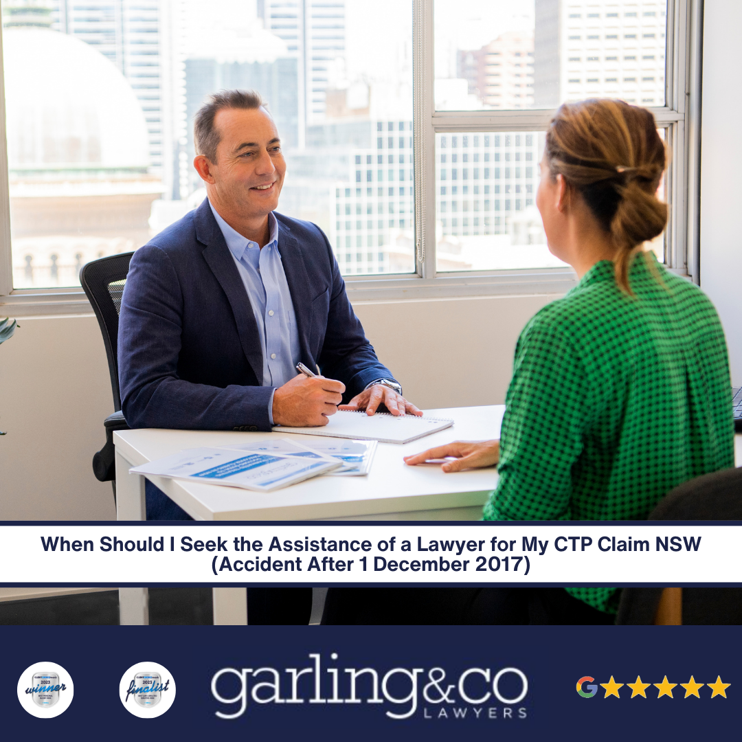 A man sitting across from a women with a table in between and a backdrop of the Sydney CBD.