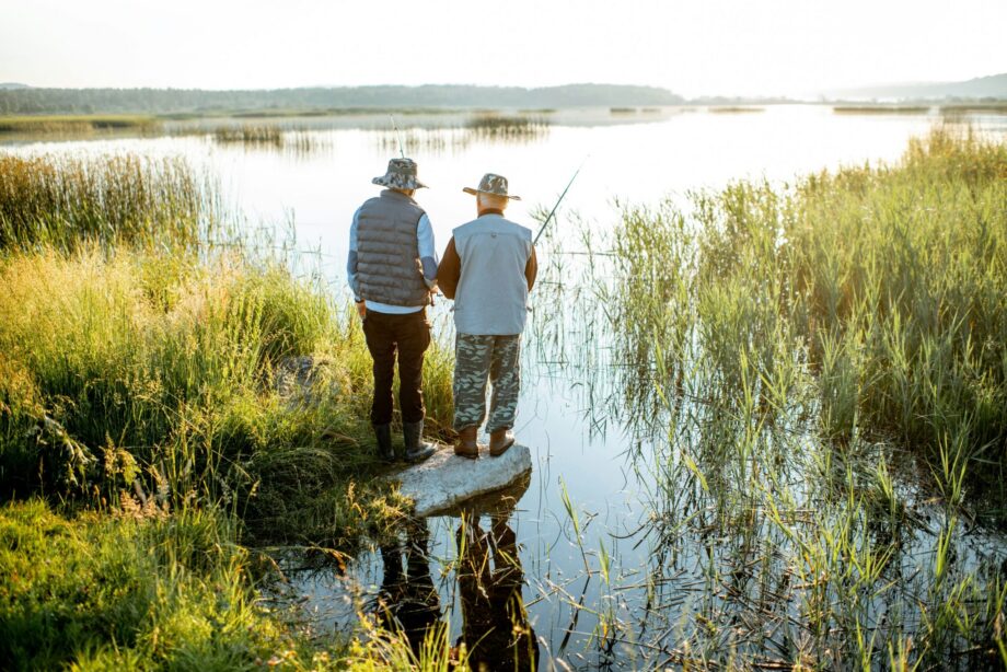 father and son fishing med neg guide