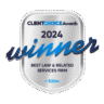 Client Choice Awards Winner best law and related firm under $30 mill