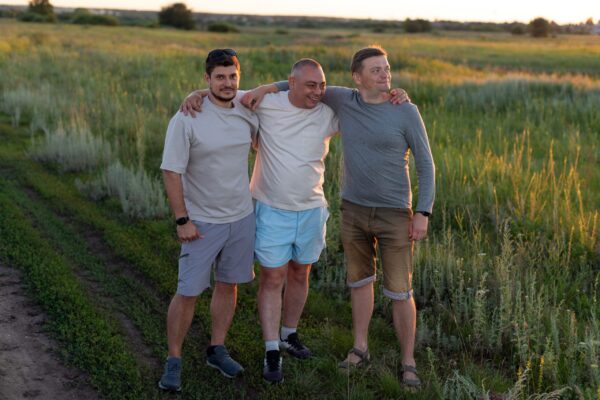 Three men - psyc injuries