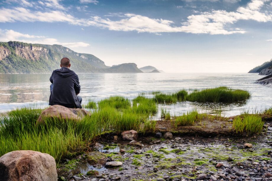 man at lake weekly payments