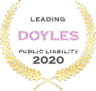 Leading Doyles Public Liability Award 2020