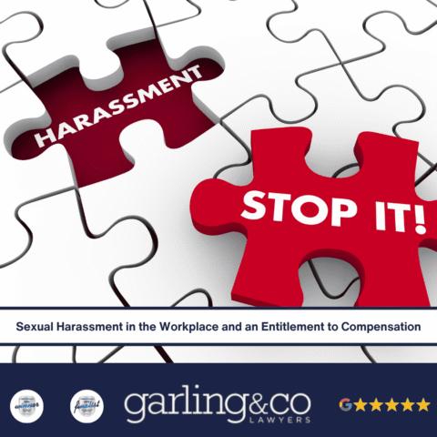 A white puzzel with a missing piece, in the gap it says HARASSMENT and the missing piece in the photo saying STOP IT!