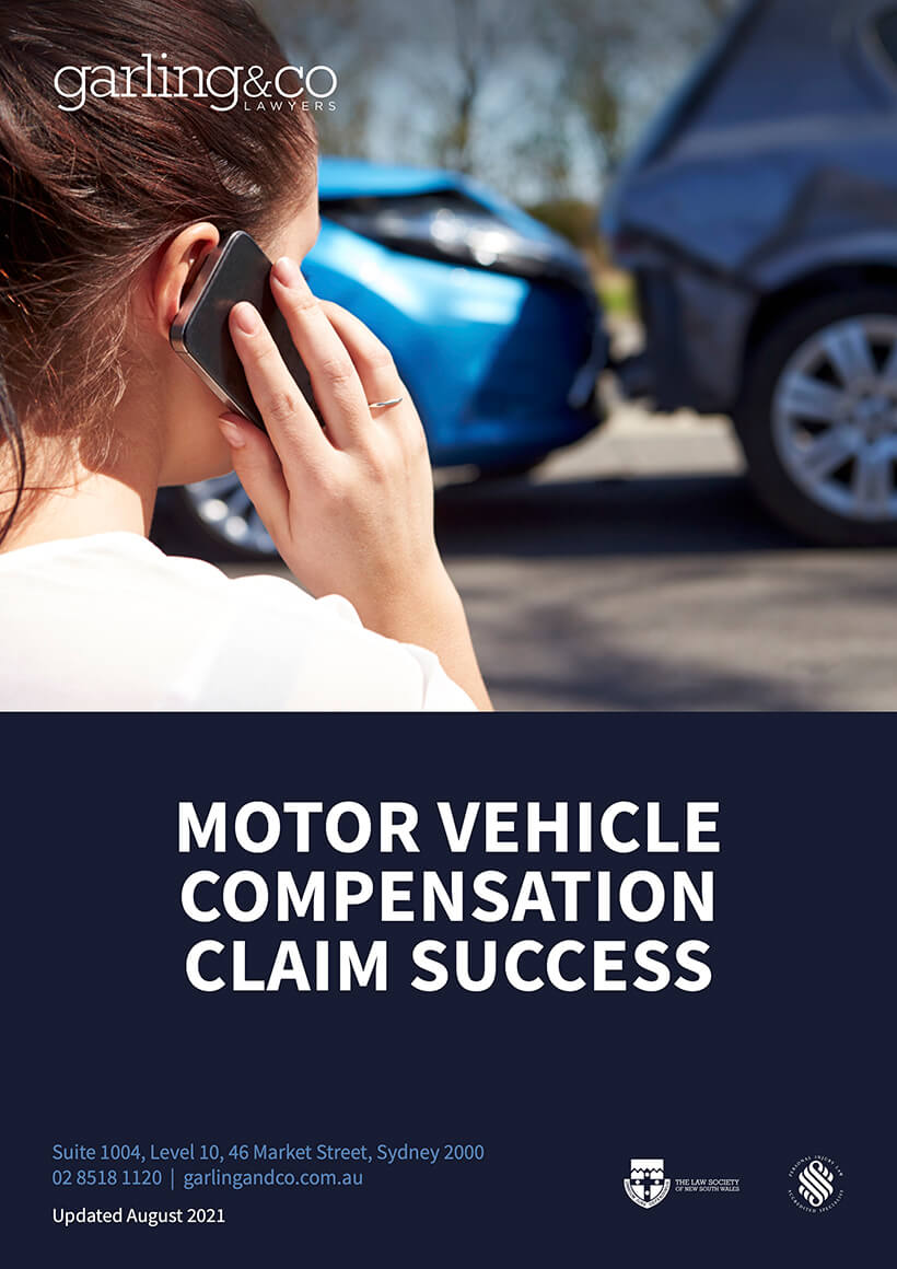 Motor Vehicle Compensation Claim Success Guide