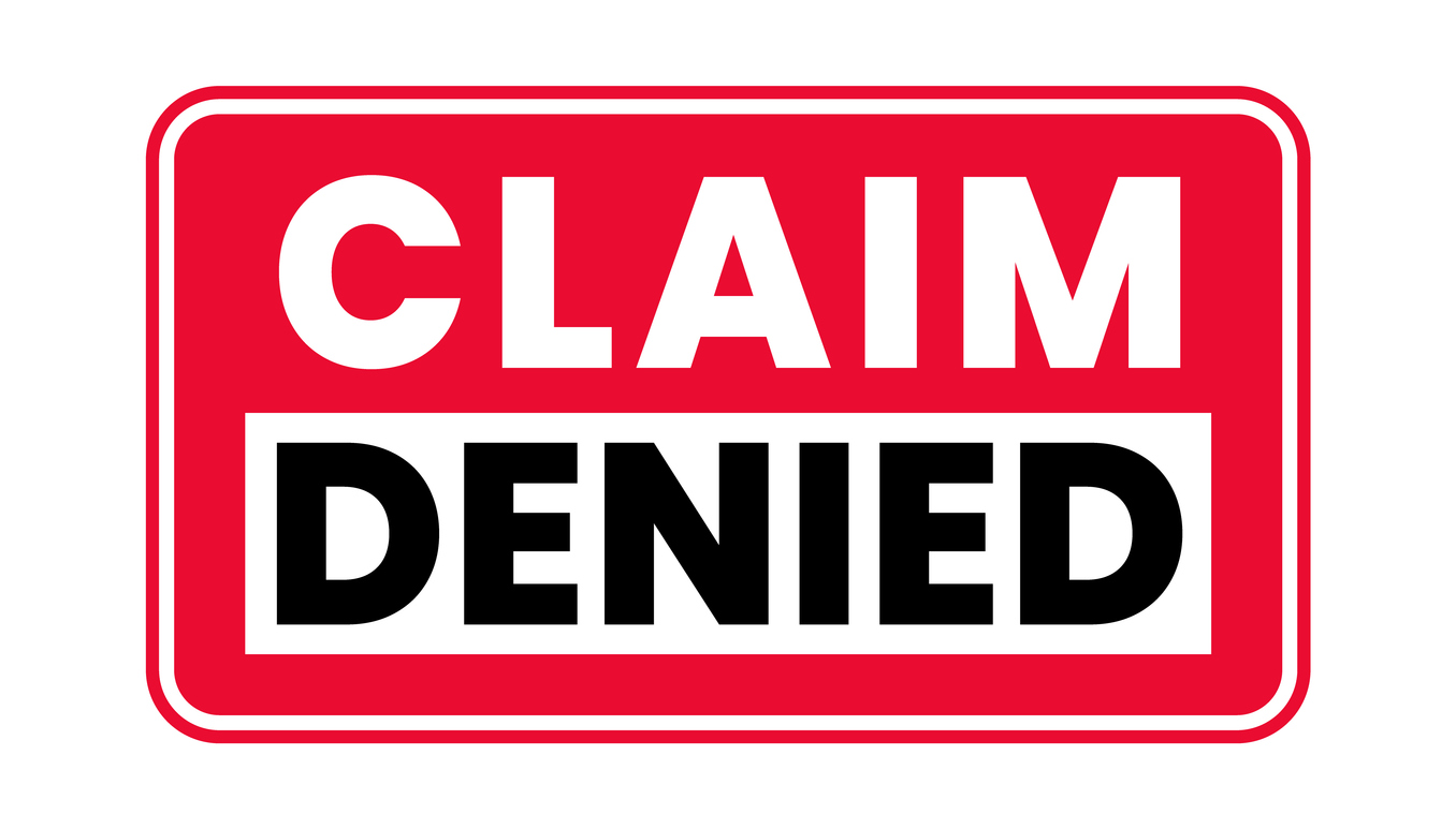 Claim denied