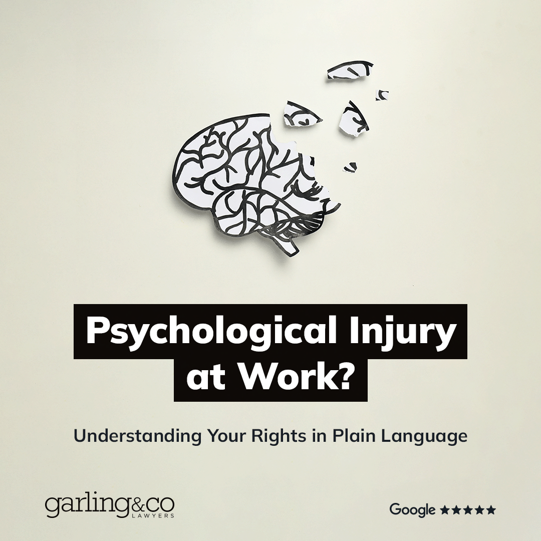 Brain Psychological injury at work